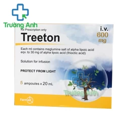 Treeton 600mg/20ml - Thuốc điều trị viêm đa dây thần kinh do đái tháo đường của Farmak