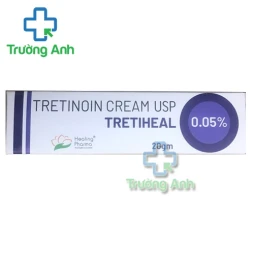 Tretiheal 0.05% (Tretinoin Cream) - Kem giảm mụn chống lão hóa da 