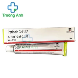 Tretinoin Gel USP 0.1% (A-ret 0.1%) Menarini - Gel bôi điều trị mụn trứng cá hiệu quả