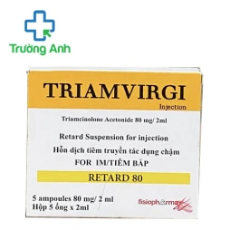 Triamvirgi 80mg/2ml Fisiopharma - Thuốc điều trị suy thượng thận