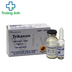 Trikaxon 1g - Thuốc kháng sinh trị bệnh hiệu quả của Pharbaco