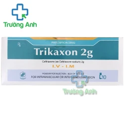 Trikaxon 2g - Thuốc điều trị nhiễm khuẩn hiệu quả của Pharbaco