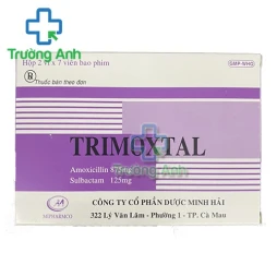 Trimoxtal 875/125 - Thuốc điều trị nhiễm khuẩn hiệu quả của Mipharmco
