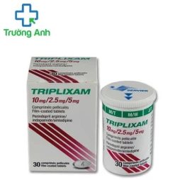 Triplixam 10mg/2.5mg/5mg - Thuốc điều trị các bệnh tim mạch hiệu quả