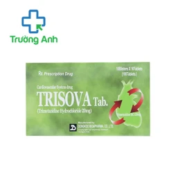 Trisova Tab - Thuốc điều trị cơn đau thắt ngực hiệu quả của Hàn Quốc