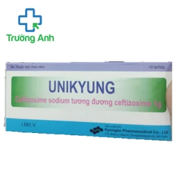 Kyongbo Ceftizoxime inj. 0.5g - Thuốc điều trị nhiễm khuẩn hiệu quả của Hàn Quốc