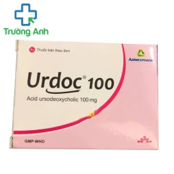 Urdoc 100mg - Thuốc điều trị sỏi mật hiệu quả của Agimexpharm