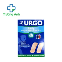 Băng cá nhân Urgo Family (gói 10 miếng) - dành cho cả gia đình