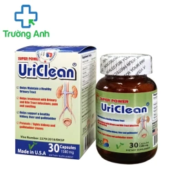 Uriclean (lọ) - Giúp điều trị sỏi thận, viêm đường tiết niệu hiệu quả của Mỹ