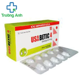 Usabetic 4 - Thuốc giúp hạ đường huyết hiệu quả của Ampharco USA