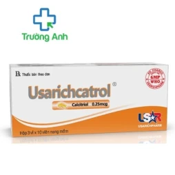 Usarichcatrol - Thuốc điều trị loãng xương, loạn dưỡng xương, còi xương