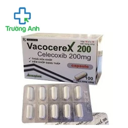 Vacocerex 200 Vacopharm - Thuốc giảm triệu chứng thoái hóa khớp