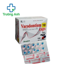 Vacodomtium 10 caps - Thuốc điều trị buồn nôn và nôn hiệu quả