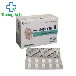 VACOHISTIN 8 - Thuốc điều trị chóng mặt hiệu quả của Vacopharm