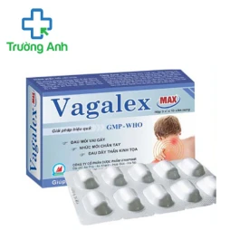 Vagalex Max Vinaphar - Hỗ trợ giảm đau nhức mỏi vai gáy hiệu quả