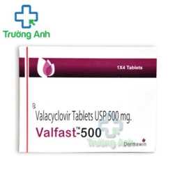 Valfast-500 - Thuốc điều trị nhiễm trùng do virus herpes hiệu quả của Ấn Độ
