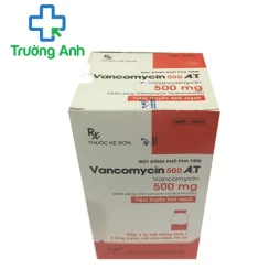 Vancomycin 500 A.T - Thuốc điều trị nhiễm trùng hiệu quả