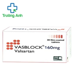 Vasblock 160mg - Thuốc điều trị tăng huyết áp, suy tim hiệu quả
