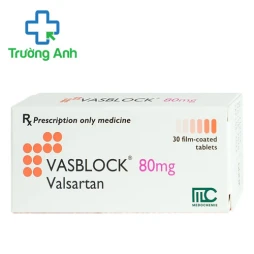 Vasblock 80mg - Thuốc điều trị tăng huyết áp hiệu quả
