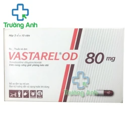 Vastarel OD 80mg Egis - Thuốc điều trị đau thắt ngực hiệu quả