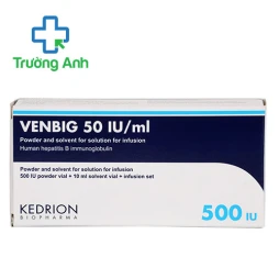 Venbig 2500IU - Thuốc phòng ngừa tái phát viêm gan B hiệu quả của Italy