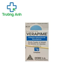Verapime 1g tiêm - Thuốc kháng khuẩn hiệu quả của Hy Lạp