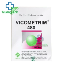 Vicometrim 480  - Thuốc điều trị nhiễm khuẩn hiệu quả của Vidipha