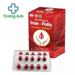 Viên dưỡng huyết Iron-Folic Tapuco - Bổ sung sắt, acid folic hiệu quả