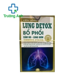 Viên uống Lung Detox Bổ phổi - Hỗ trợ giảm ho, giảm đờm, đau rát họng