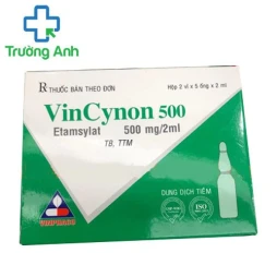 Vincynon 500mg/2ml Vinphaco - Thuốc phòng ngừa chảy máu hiệu quả