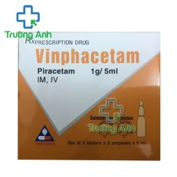 Vinphacetam 1g/5ml - Thuốc điều trị rối loạn thần kinh não bộ hiệu quả của Vinphaco