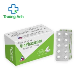 Vinphaxicam 7,5mg Vinphaco - Thuốc điều trị xương khớp hiệu quả