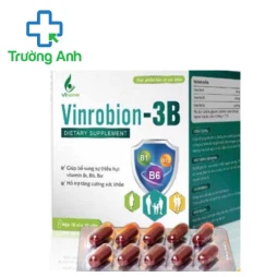 Vinrobion 3B Pulipha - Hỗ trợ tăng cường sức đề kháng cho cơ thể