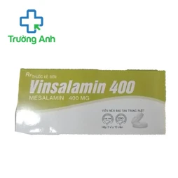 Vinsalamin 400 Vinphaco - Thuốc điều trị viêm loét đại tràng hiệu quả