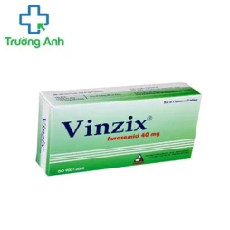 Vinzix Tab.40mg - Thuốc lợi tiểu hiệu quả