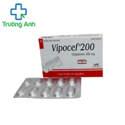 Vipocef 200 - Thuốc điều trị nhiễm khuẩn hiệu quả của PHARIMEXCO