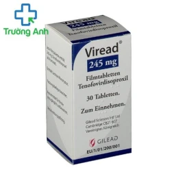 Viread 245mg - Thuốc trị HIV, Viêm gan của GILEAD