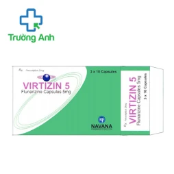 Virtizin 5mg Navana - Thuốc điều trị đau nửa đầu hiệu quả