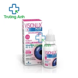 Visionlux Plus 10ml - Dung dịch nhỏ mắt giúp làm dịu và giảm khô mắt