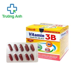 Vitamin 3B Vinaphar - Hỗ trợ bổ sung Vitamin B1, B6, B12 cho cơ thể