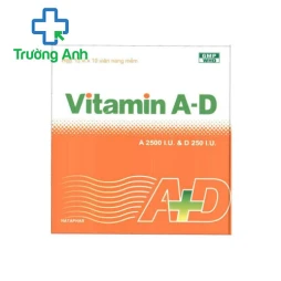 Vitamin A-D 2500IU/250IU Hataphar - Giúp bổ sung vitamin A, D cho cơ thể