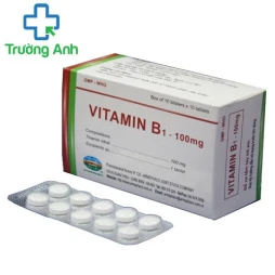 Vitamin B1 100mg Armephaco - Phòng và điều trị thiếu thiamin hiệu quả