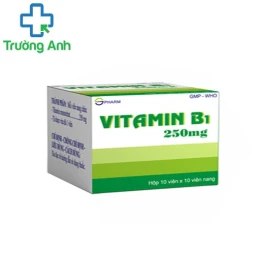 Vitamin B1 250mg S.Pharm - Thuốc bổ sung vitamin B1, điều trị tê phù
