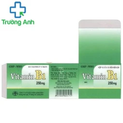 Vitamin B1 250mg Quapharco - Hỗ trợ điều trị thiếu vitamin B1 hiệu quả