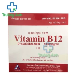 Vitamin B12 1000mg Vinphaco - Giúp bổ sung vitamin B12 hiệu quả