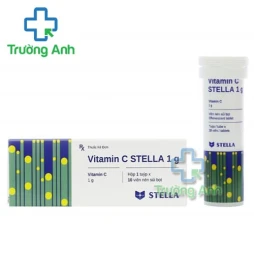 Vitamin C Stella 1g (tuýp 10 viên) - Thuốc giúp bổ sung vitamin C cho cơ thể