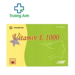 Vitamin E 1000 Pymepharco - Viên uống bổ sung Vitamin E