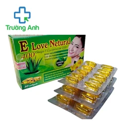 Vitamin E Love Netural 400 - Hỗ trợ bổ sung vitamin E,A cho cơ thể