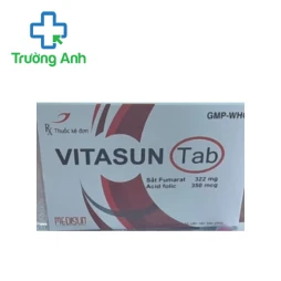 Vitasun Tab Medisun - Thuốc dự phòng và điều trị thiếu máu