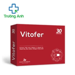 Vitofer Solepharm - Hỗ trợ bổ sung sắt và acid folic hiệu quả